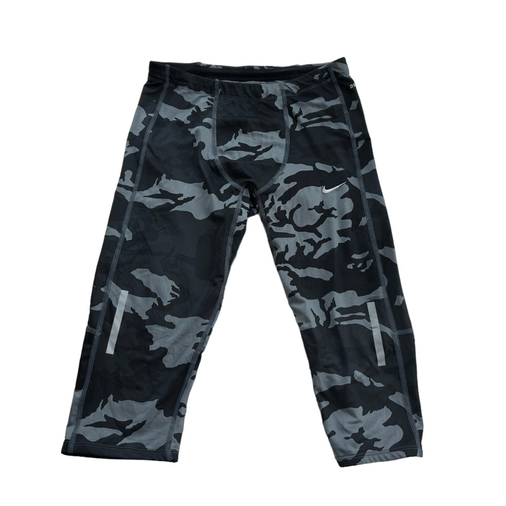 Nike Dri-Fit  Women's Camo Bicycle Workout Leggings -  L